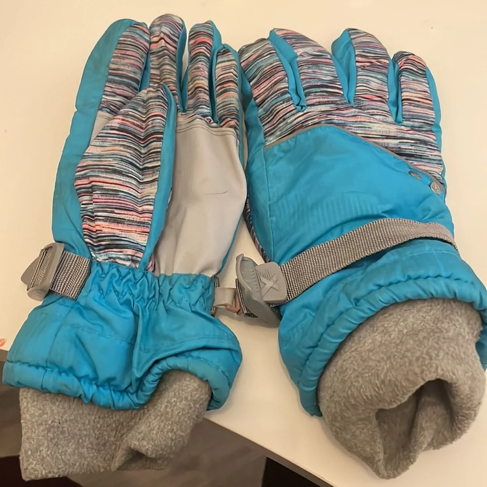 ZeroXposur Teal Gloves Sz M/L